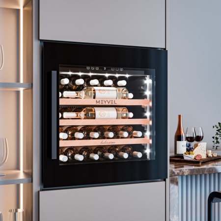 Винный шкаф MV31PRO-KBB1 встраиваемый в колонну